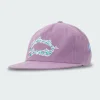 4 DISTORTED SNAPBACK - Casquette | Violet
