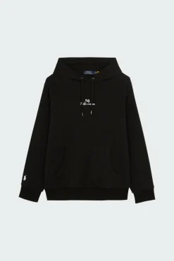 30/1 DOUBLE KNT - Hoodie | Noir