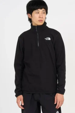 100 GLACIER 1/4 ZIP - Polaire | Noir