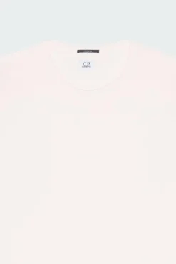 24/1 JERSEY RESIST DYED LOGO - T-shirt | Rose