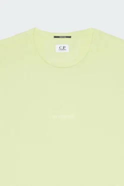 24/1 JERSEY RESIST DYED LOGO - T-shirt | Vert