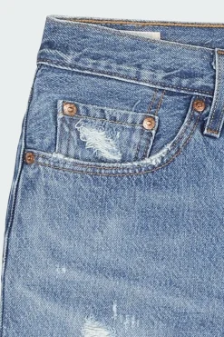 501 ORIGINAL - Short court en denim délavé | Bleu