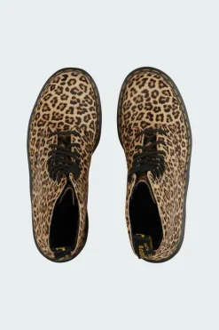 1460 Pascal Light Tan Mini Leopard Spot Hair On - Boots | Beige