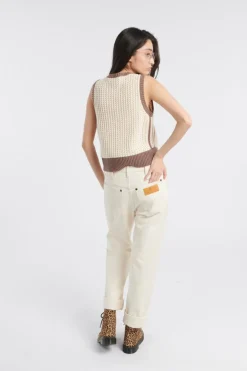 1460 Pascal Light Tan Mini Leopard Spot Hair On - Boots | Beige