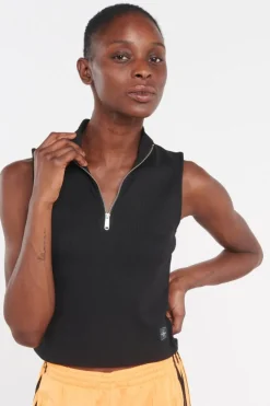 A- WOVEN LABEL SL - Top | Noir