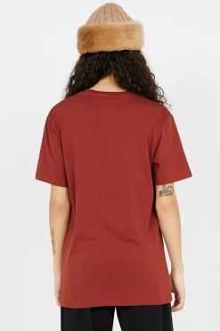ACE CHEST PRINT T-SHIRT - T-shirt | Marron
