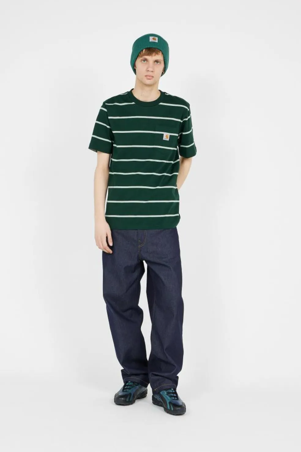 Acrylic Watch Hat - Bonnet | Vert