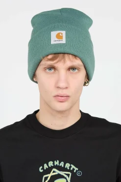 Acrylic Watch Hat - Bonnet | Vert