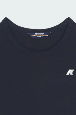 ADAME LIGHT STRETCH JERSEY - T-shirt | Bleu