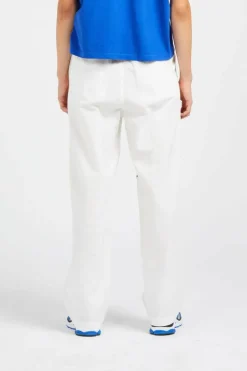 ADELINA PLEATED PANT UBL - Pantalon | Blanc