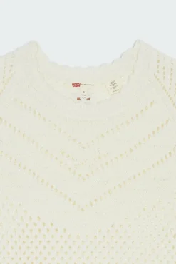 ADRIENNE CROCHET TANK - Top | Beige