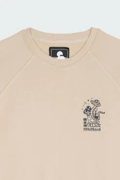 Agaric Village Sweat - Sweatshirt | Beige