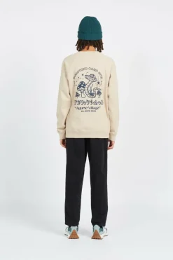 Agaric Village Sweat - Sweatshirt | Beige