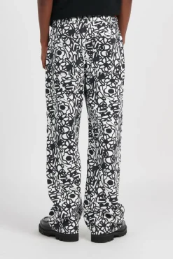 Allover Flowers Pants - Pantalon | Multicolore