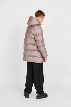 Alta long puffer string - Doudoune | Rose