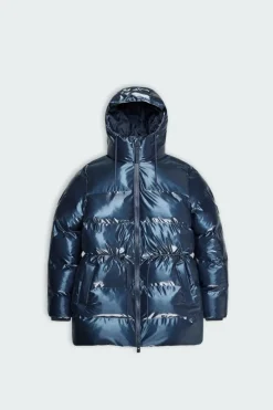 Alta long puffer string - Doudoune | Bleu