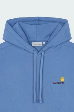 AMERICAN SCRIPT - Hoodie | Bleu