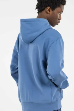 AMERICAN SCRIPT - Hoodie | Bleu