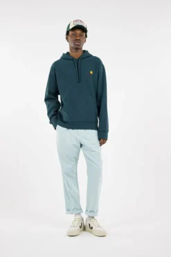 AMERICAN SCRIPT - Hoodie | Vert