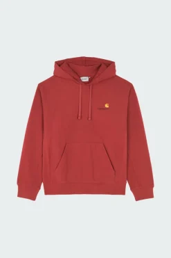AMERICAN SCRIPT - Hoodie | Rouge