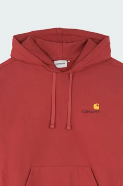 AMERICAN SCRIPT - Hoodie | Rouge