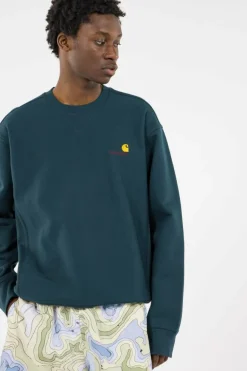 AMERICAN SCRIPT - Sweatshirt | Vert