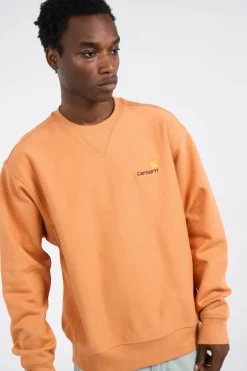 AMERICAN SCRIPT - Sweatshirt | Orange