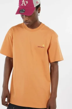 AMERICAN SCRIPT - T-shirt | Orange