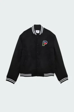 Anchorage Bomber Jacket Black - Veste | Noir