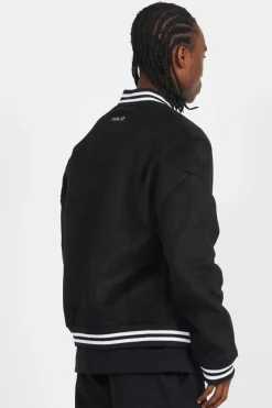 Anchorage Bomber Jacket Black - Veste | Noir