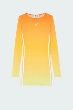 AOP MINI DRESS - Robe | Orange