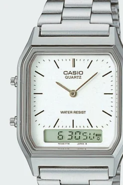 AQ-230A-7DMQYES - Montre Casio Quartz en acier | Gris