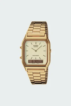 AQ-230GA-9DMQYES - Montre Casio Quartz en acier | Doré