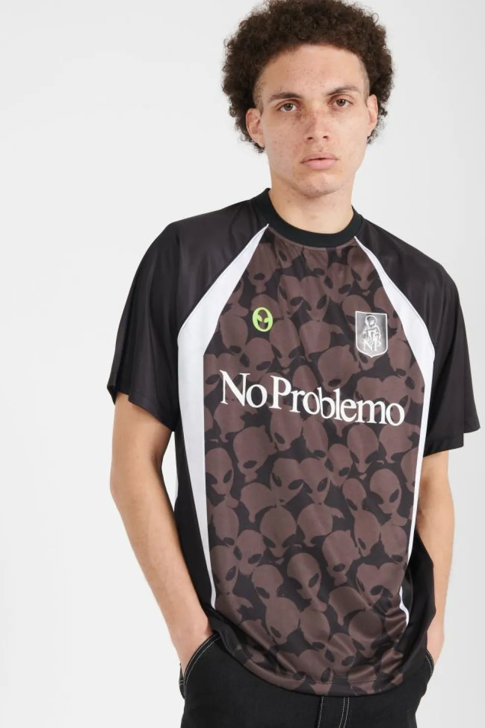 Area 51 Football Shirt - T-shirt | Noir