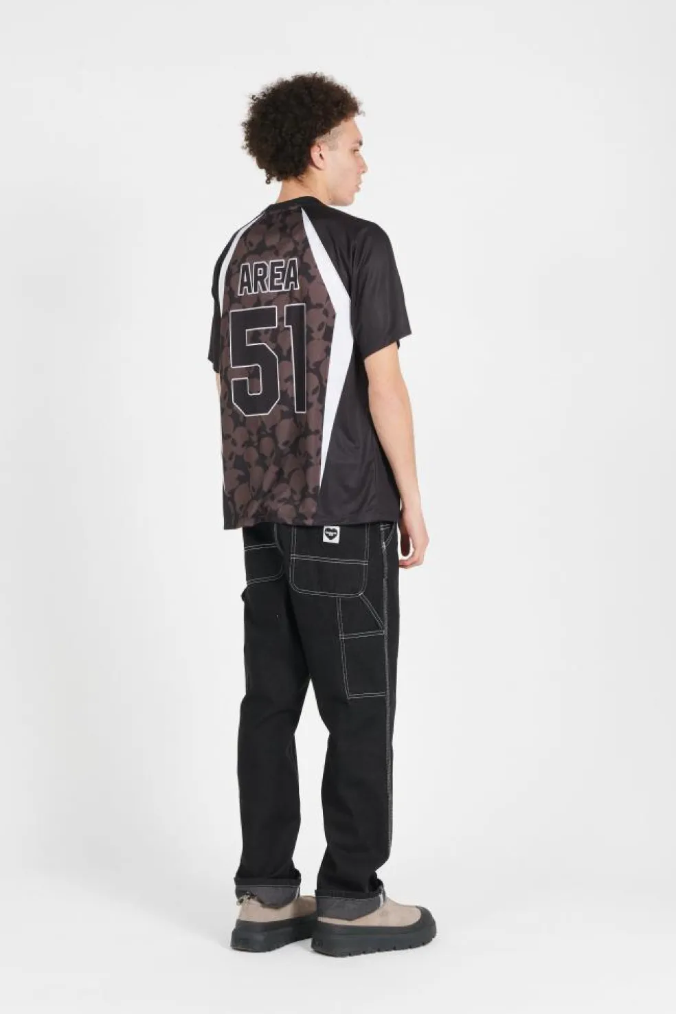 Area 51 Football Shirt - T-shirt | Noir