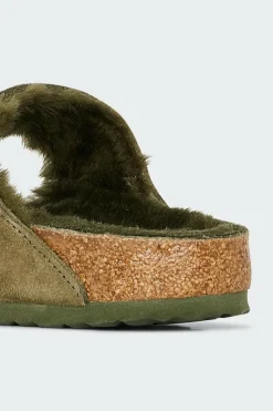 Arizona VL Shearling Thyme - Sandales | Kaki