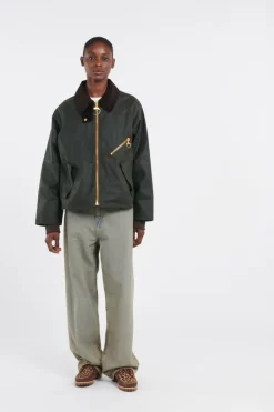 ARLENE WAX JACKET - Veste | Kaki