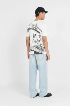 ARTWORK LOGO T-SHIRT - T-shirt | Blanc