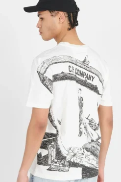 ARTWORK LOGO T-SHIRT - T-shirt | Blanc