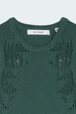 A-SYMETRICAL LADDER DRESS - Robe | Vert