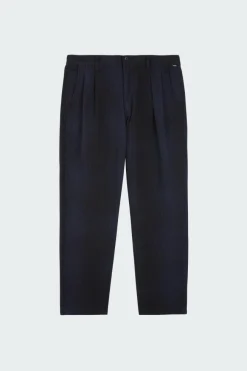 Authentic Chino Loose Tapered Plaid - Pantalon | Noir