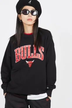 BA APPLIQUE CREW - Sweatshirt | Noir