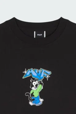 BAD CAT SS - T-shirt | Noir