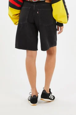 BAGGY DAD JORT - Short | Noir