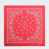 Bandana imprimé cachemire en coton | Rouge