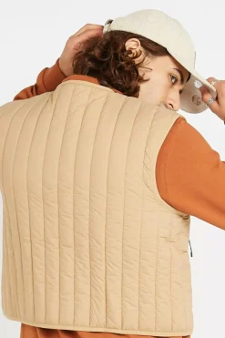 BANJA SHORT LINER W VEST T1 - Veste | Beige