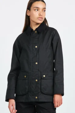 BARBOUR ACORN WAX JACKET - veste | Noir