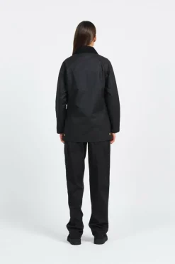 BARBOUR ACORN WAX JACKET - veste | Noir