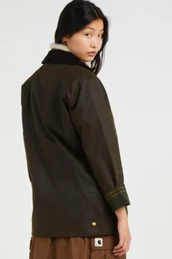 BARBOUR ACORN WAX JACKET - veste | Kaki