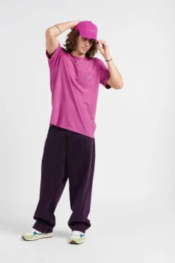 BASIC Pocket pigment - T-shirt | Rose